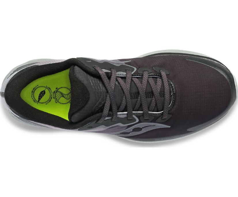 Saucony Ride 14 Runshield Women's Running Shoes Black / Grey | Canada 200KORI